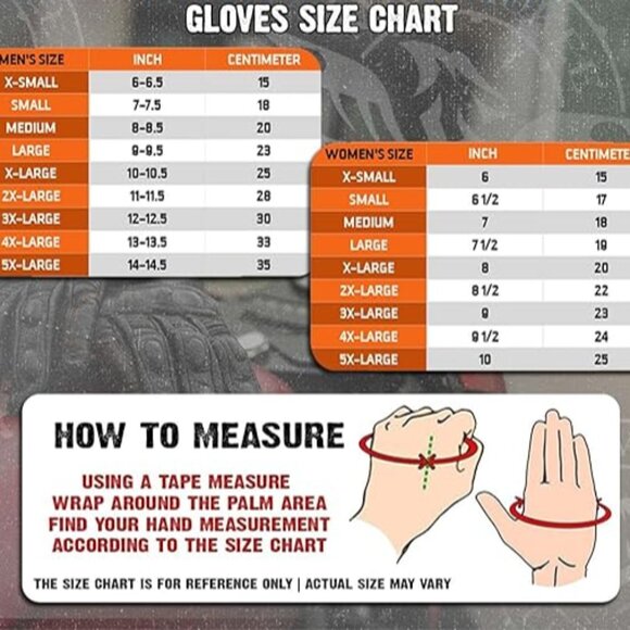 Tennessee Leather Unisex Black Leather Gauntlet Motorcycle Glove 1803, XL 💸 - Picture 3 of 6